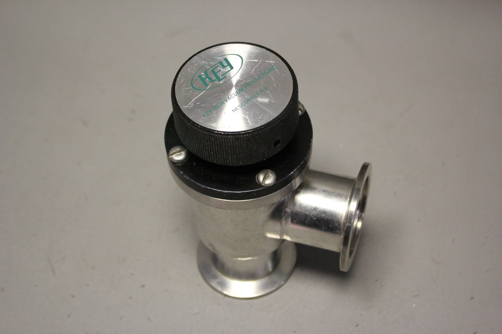 KEY HIGH VACUUM RIGHT ANGLE VALVE SA-150-K-N