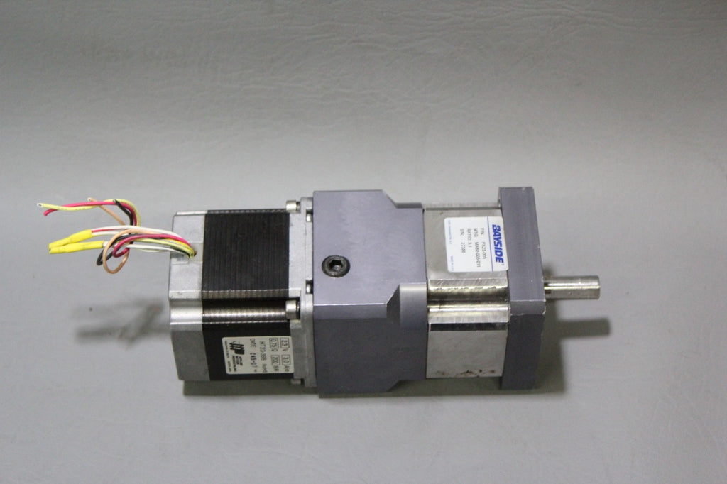 APPLIED MOTION STEPPER MOTOR WITH BAYSIDE GEAR HEAD HT23-398 & PX23-005