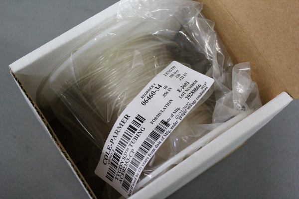100ft NEW COLE PARMER TYGON S3 PUMP TUBING ID=.056" OD=.122" 06460-34 1.42mm ID