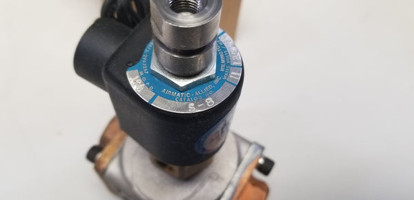 Airmatic S-8 Solenoid Valve M.O.P.D. 150 11W 120V 1/16 3/64