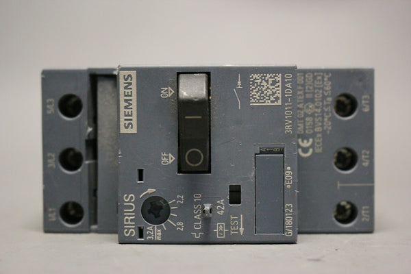 SIEMENS CIRCUIT BREAKER 3RV1011-1DA10