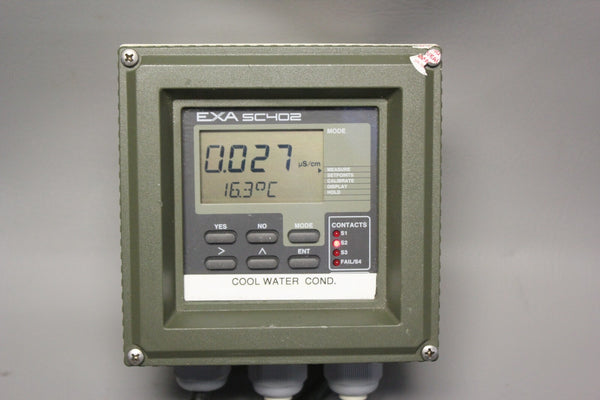 YAKOGAWA CONDUCTIVITY & RESISTIVITY CONVERTER WITH CELL SC402G-E-1-E SC42-SP34