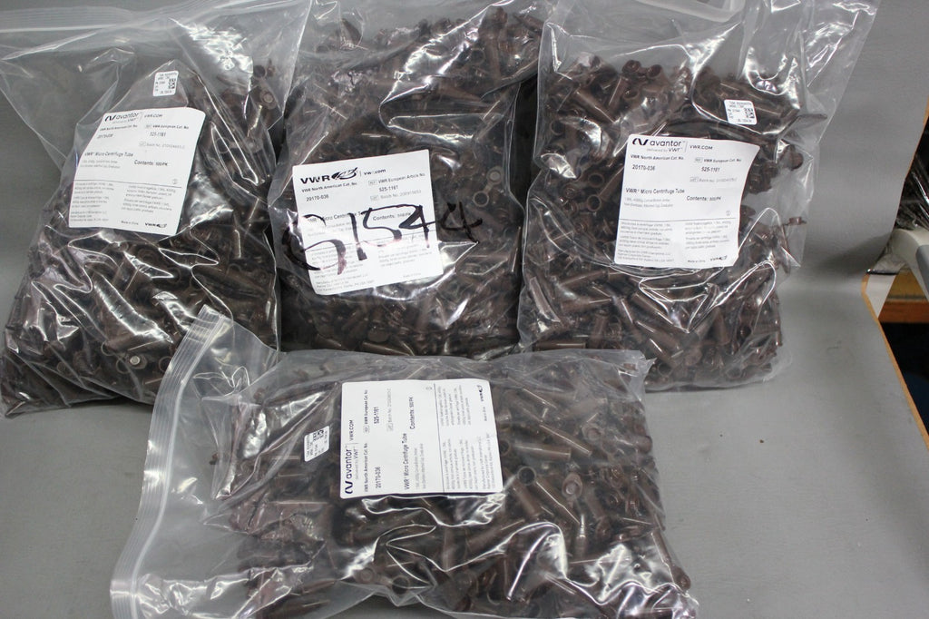 2,000 NEW AVANTOR VWR MICRO CENTRIFUGE TUBES 1.5ml GRADUATED 20170-036 AMBER