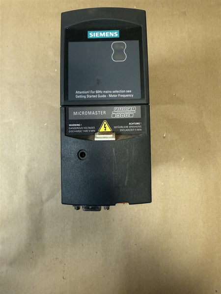 SIEMENS MICROMASTER PROFIBUS DRIVE+FILTER 6SE6440-2UD17-5AA1, 6SE6400-2FA00-6AD1
