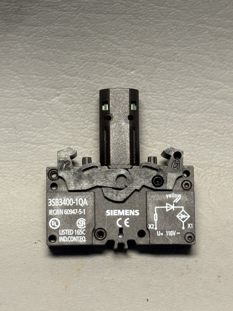 1- Siemens 3SB3400-1QA Lamp Socket