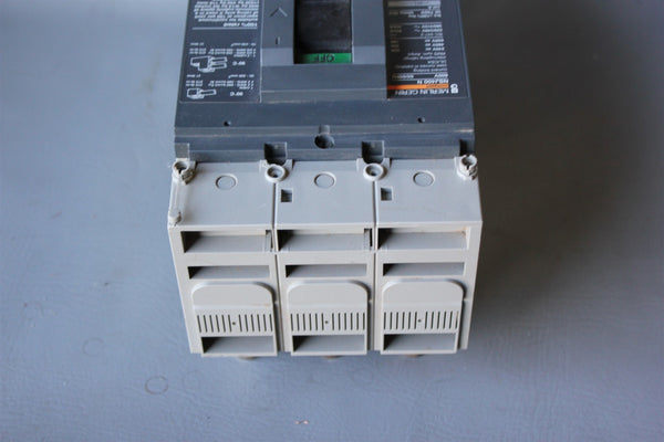 SCHNEIDER/MERLIN GERIN 400A CIRCUIT BREAKER WITH TRIP UNIT NSJ400 N