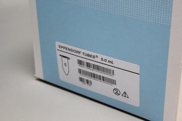 200 NEW EPPENDORF TUBES 5.0 ML PCR CLEAN CENTRIFUGATION 0030119460