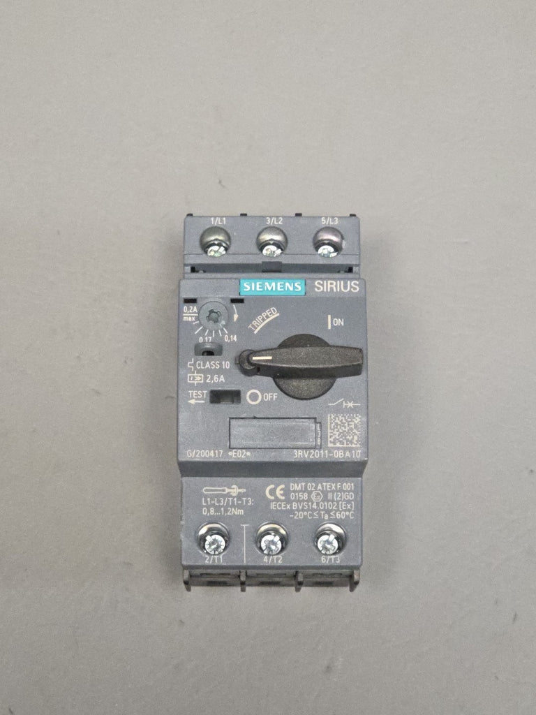 SIEMENS CIRCUIT BREAKER 3RV2011-0BA10