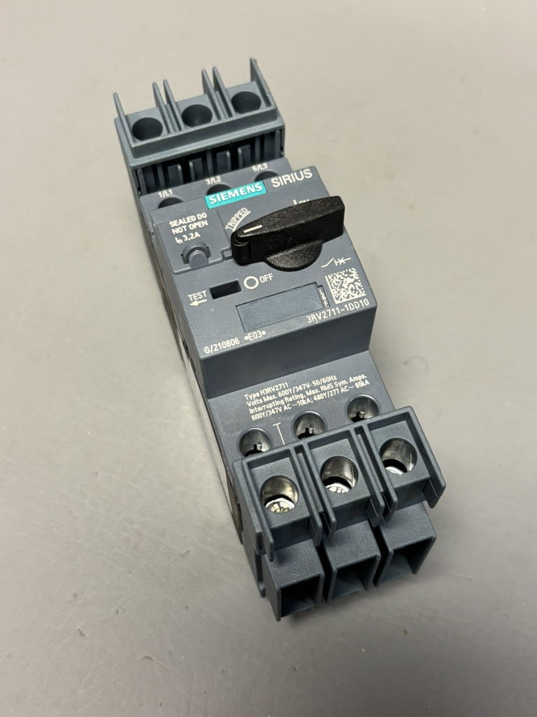 Siemens 3RV2711-1DD10 Circuit Breaker