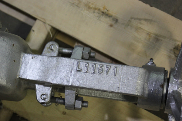 NEW CRANE 6" CAST STEEL GATE VALVE L47XUF