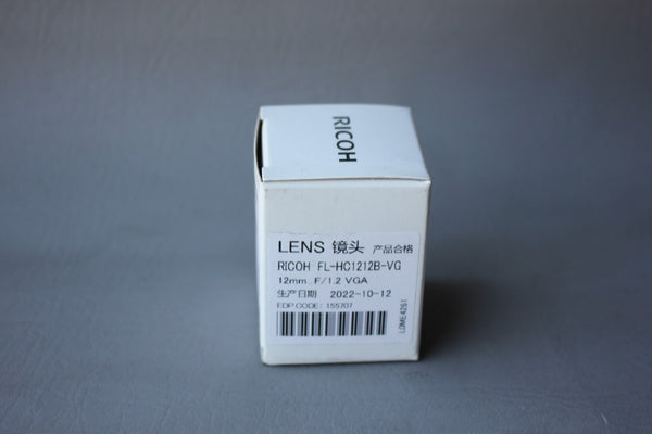 NEW RICOH FL-HC1212B-VG LENS