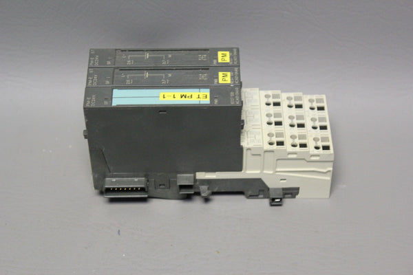 LOT OF 3  SIEMENS DIGITAL I/O MODULES  6ES7 138-4CA01-0AA0