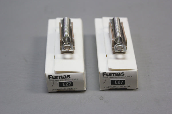 2- NEW Furnas E27 Thermal Unit Overload Heater Heat Coil