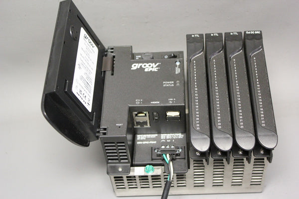 OPTO 22 GROOV PLC RACK WITH CPU & MODULES  GRV-EPIC-PR2
