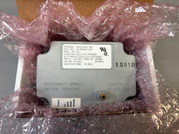 UNUSED Fenwal 35-605601-001 - 24V DSI MOD,NO PP,4secTFI