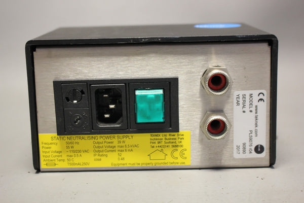 TEKNEK STATIC NEUTRALISING NEUTRALIZING POWER SUPPLY PL59076 r04 39W 6.5KVAC
