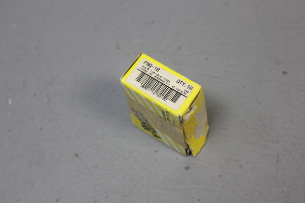 1 BOX OF 10 NEW BUSSMANN BUSS FNQ-10 FUSES