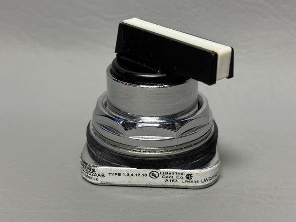 SIEMENS 52SB2AAB SELECTOR SWITCH CONTROL