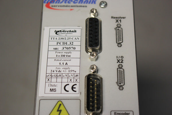 TRANSTECHNIK SERVO DRIVE  PCD1.32