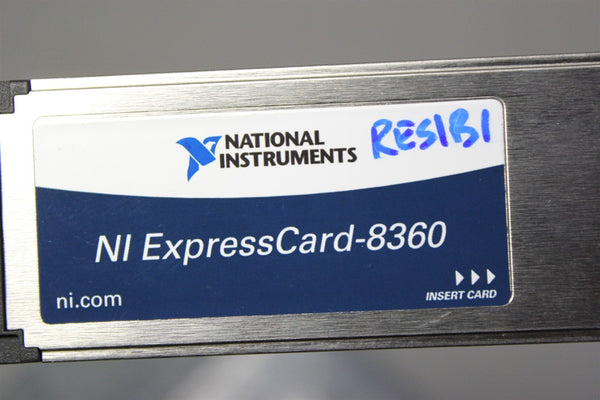 NATIONAL INSTRUMENTS MXI EXPRESS INTERFACE CARD EXPRESSCARD-8360 198266B-01L
