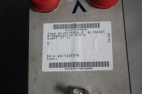 Unused SWEP STAINLESS STEEL LIQUID HEAT EXCHANGER  M10NQHX24/1P-STE-S