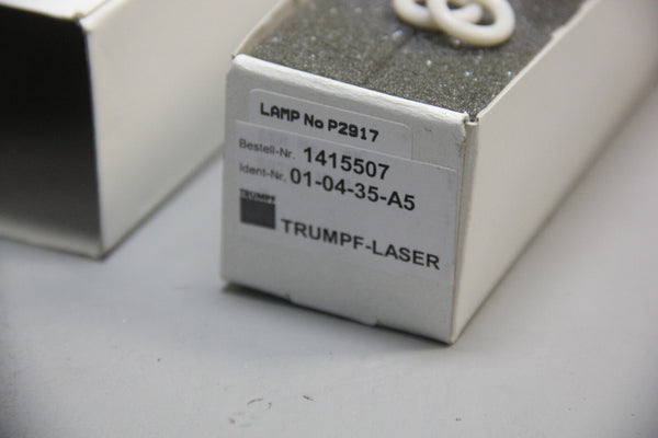 NEW TRUMPF LASER LAMP P2917 01-04-35-A5