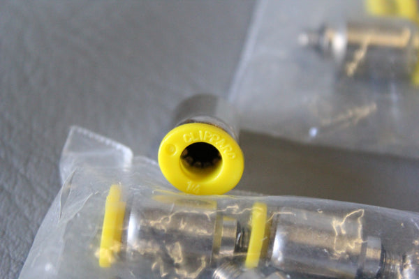 NEW LOT OF  36 CLIPPARD PUSH QUICK FITTINGS PQ-CC08N