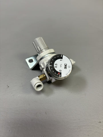 SMC AR10-M5BG-A Pneumatic Regulator, Supply: 1.0MPa, Set: 0.05-0.7MPa, M5x0.8