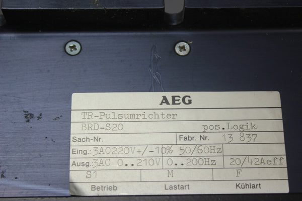 AEG PULSE INVERTER BRD-S20