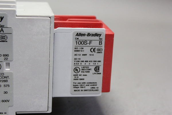 ALLEN BRADLEY COMPLETE UNIT 100S-C43DJ14C