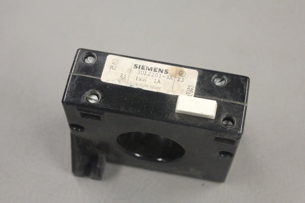 SIEMENS 3UL2201-3A CURRENT TRANSFORMER UNIT