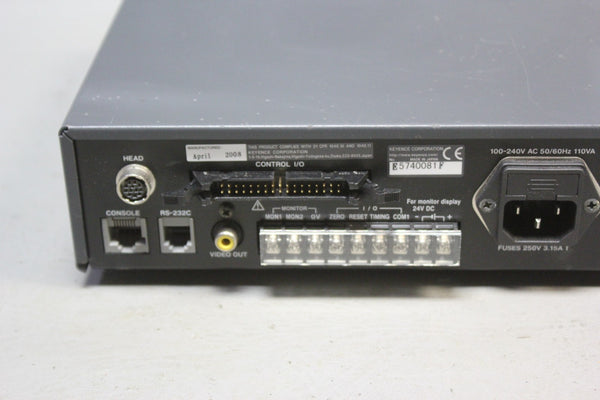 KEYENCE   LT-9001 HIGH ACCURACY LASER CONFOCAL DISPLACEMENT METER