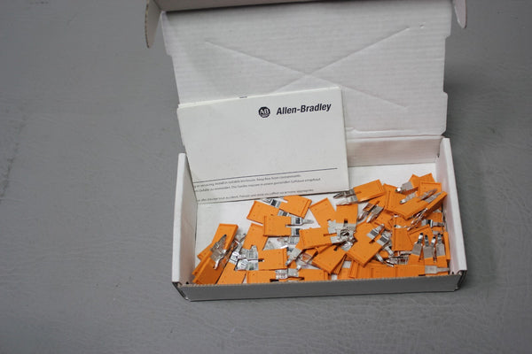NEW BOX OF 60 ALLEN BRADLEY CENTER JUMPERS 1492-CJP6-2
