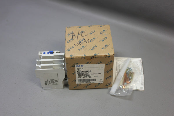 NEW EATON OVERLOAD RELAY C306GN3B