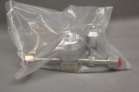 KITZ SCT DIAPHRAGM VALVE PFA-SEAT 10K-1/4 710493502 W/ 710493506 KD SEP-316LE