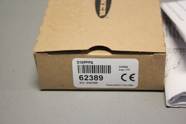 NEW BANNER FIBER OPTIC EXPERT SENSOR D10IPFPQ