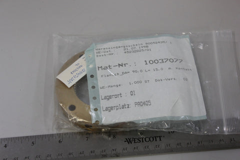 Balzers Contact Flange 