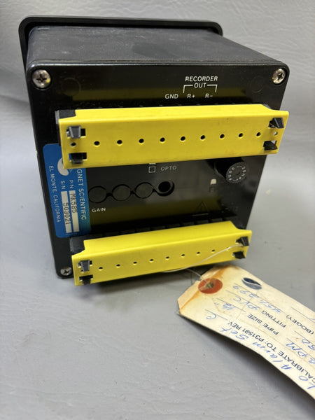 NEW Signet Scientific MK585 Flometer 0-30 gpm Lo Alarm Set point 1" 120 Volts