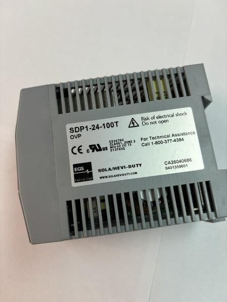 SOLA SDP 1-24-100T  Power Supply SDP124100T