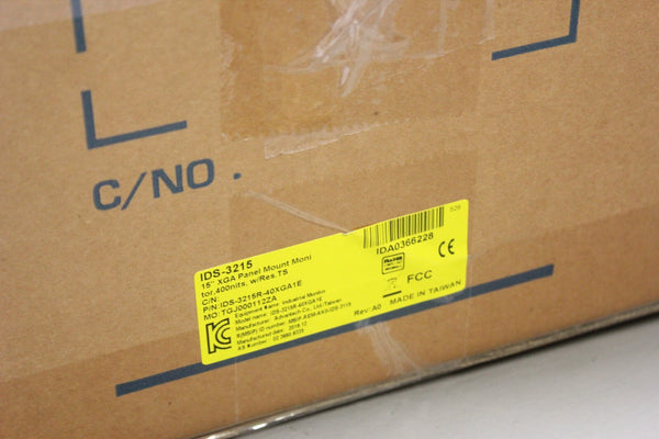 NEW ADVANTECH 15" XGA PANEL MONITOR IDS-3215R-40XGA1E