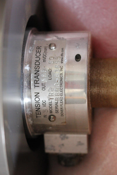 DOVER FLEXO WEB PRESS IDLER ROLLER WITH TENSION TRANSDUCER  TR2