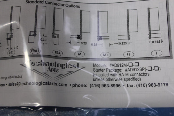 Technological Arts Adapt912 Microcontroller Module AD912M-M-M