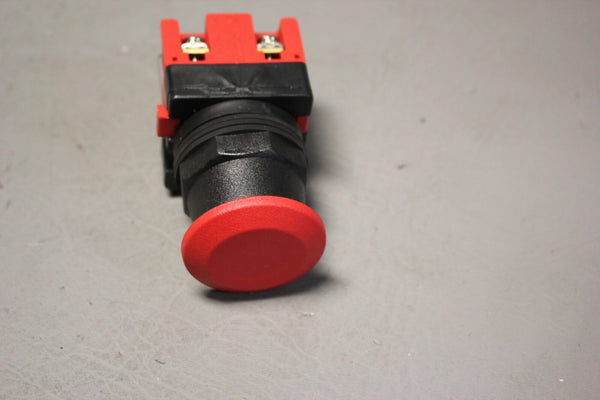 NEW ECONTROLS 30MM RED PUSH/PULL BUTTON PBO-PPMCRD-NC