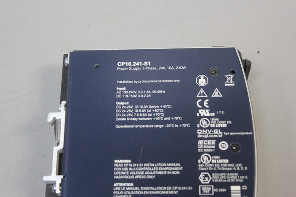 UNUSED PULS AUTOMATION POWER SUPPLY CP10.241.S1