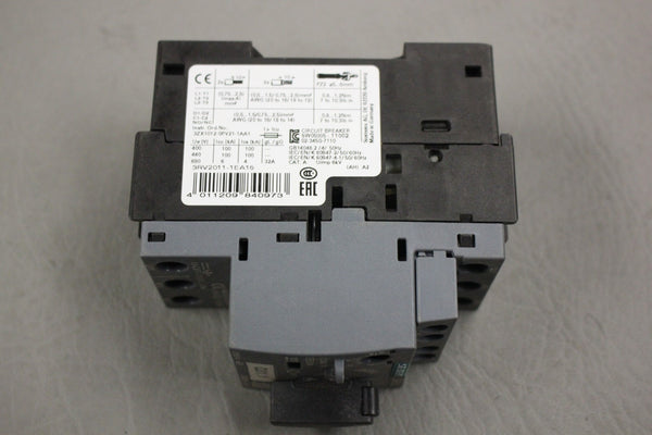 SIEMENS SIRIUS CIRCUIT BREAKER 3RV2011-1EA15