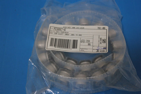 (20) PANASONIC CAPACITORS ALUMINUM 100UF 20% 100V SMD SURFACE MOUNT 