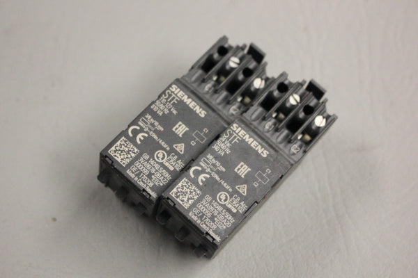 LOT OF TWO SIEMENS CIRCUIT BREAKER SHUNT TRIP 3VA9978-0BA20