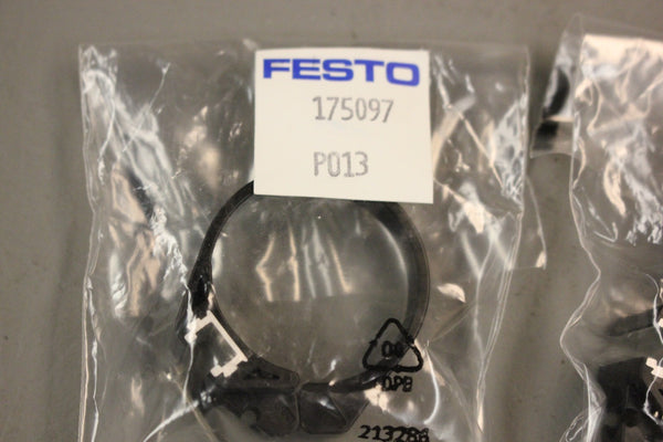 LOT OF 2 NEW FESTO 175097 P013 MOUNTING KITS