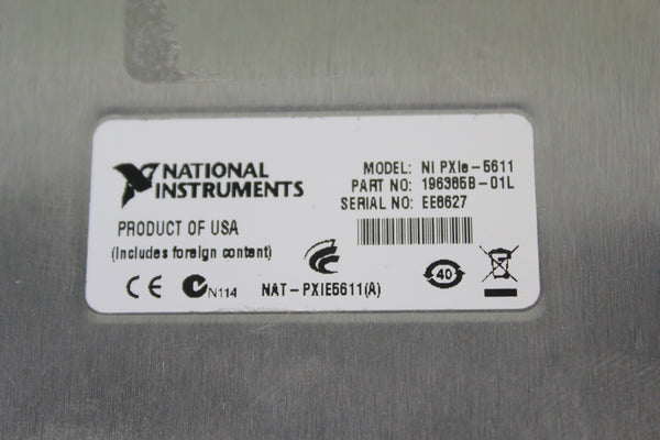 NATIONAL INSTRUMENTS I/Q VECTOR MODULATOR PXIe-5611