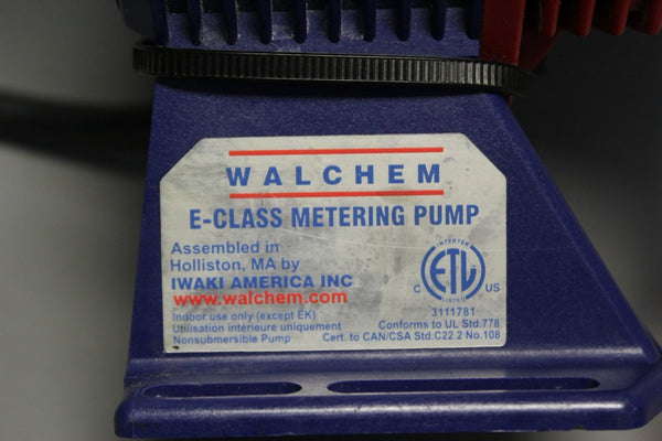 IWAKI METERING PUMP  EZB11T1-VCA